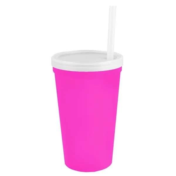 20 oz. transluscent smooth-sided stadium cup.... from ASI 40480 Koozie Group