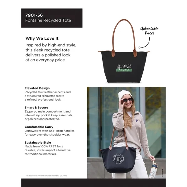 RPET Fontaine Tote... from ASI 66887 PCNA / Leeds