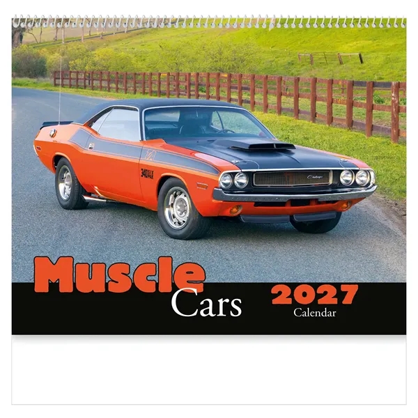 13 month real muscle cars calendars.... from ASI 61966 HPG / Beacon Promotions HPG Gold