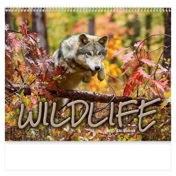 13 month animals in the wild calendar.... from ASI 61966 HPG / Beacon Promotions HPG Gold