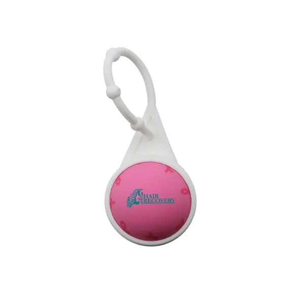 Awareness Round Lip Balm with Lanyard... from ASI 30270 Aakron Line