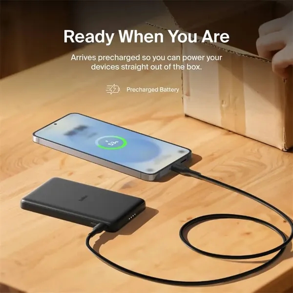 Slim form. Effortless power.Stay powered on the go with a portable,... from ASI 61005 Hirsch Gift Inc