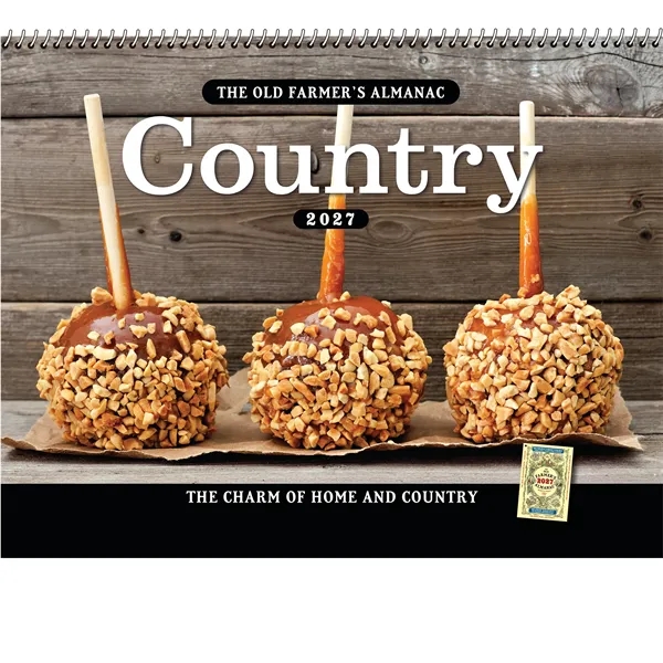13 month spiral bound wall calendar that brings The Old Farmer's... from ASI 61966 HPG / Beacon Promotions HPG Gold