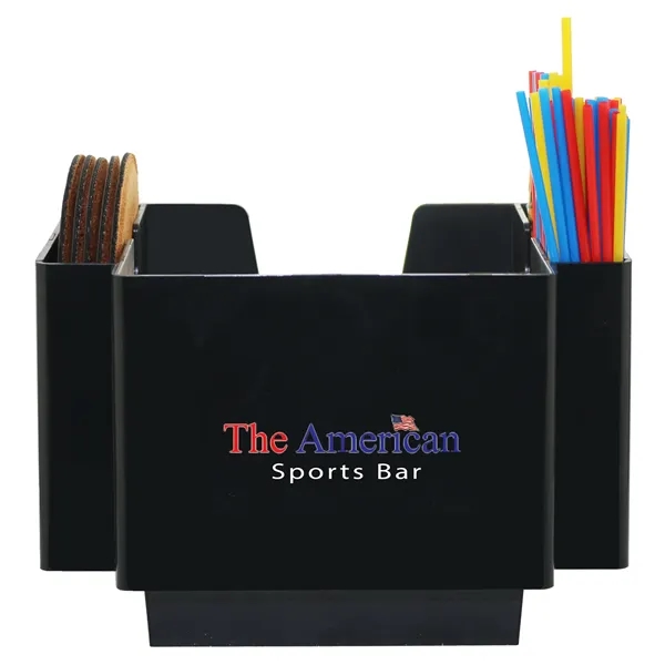 Napkin Bar Caddy, Three Compartments.... from ASI 55450 Franmara Inc