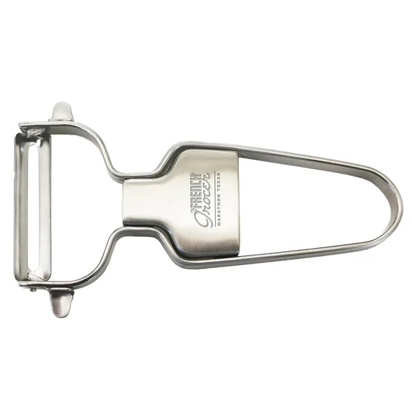 All stainless steel peeler is quick and efficient in peeling fruit... from ASI 55450 Franmara Inc