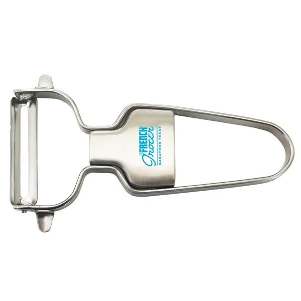 All stainless steel peeler is quick and efficient in peeling fruit... from ASI 55450 Franmara Inc