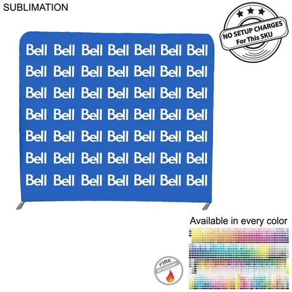 72 Hr Fast Ship - Conference Package, 8' EuroFit Tension Fabric... from ASI 53509 FIEL-Fairdeal Import & Export