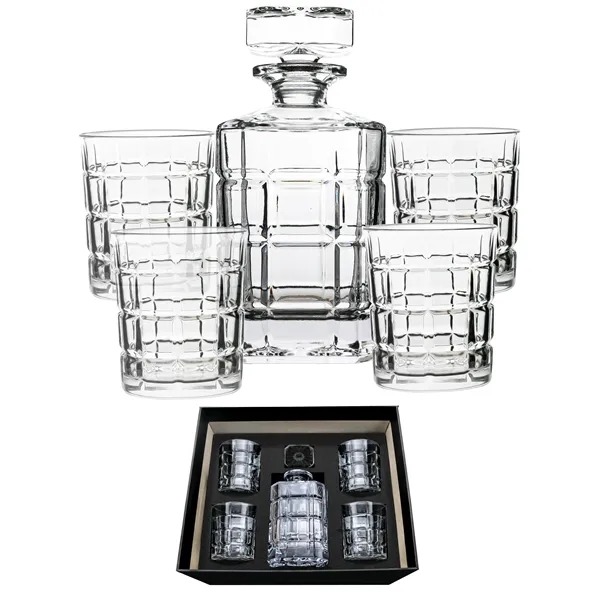 Block Spirit Decanter Set, 5-piece Set... from ASI 55450 Franmara Inc