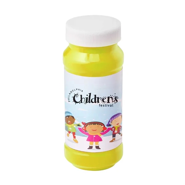 Four ounce bottle of bubbles with winter/holiday themed label.... from ASI 63549 Jornik Manufacturing Corp / Jornik