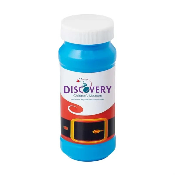 Four ounce bottle of bubbles with winter/holiday themed label.... from ASI 63549 Jornik Manufacturing Corp / Jornik