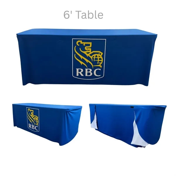 72Hr Fast Ship - Sublimated premium convertible table cloth, converts from... from ASI 53509 FIEL-Fairdeal Import & Export