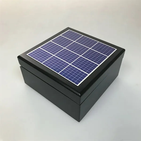 Item #BX-050502-HL Hinged Lid Box, 5" x 5" x 2.5"