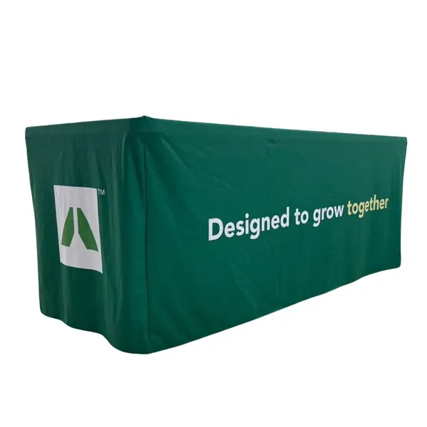 48Hr Quick Ship - Sublimated premium box style fitted table cloth... from ASI 53509 FIEL-Fairdeal Import & Export