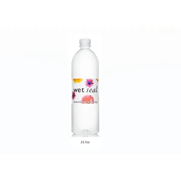 Custom Label Bottled Water including Full Wrap 4 Color Waterproof ... from ASI 44555 Chameleon Beverage Co Inc