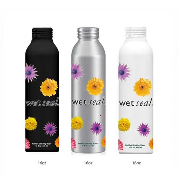 Bottled water packaged in infinitely recyclable and resealable aluminum bottles and... from ASI 44555 Chameleon Beverage Co Inc