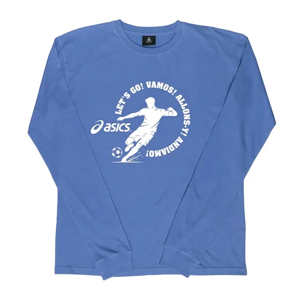Soccer ACE Vintage Wash Long Sleeve Tee... from ASI 44900 NC Custom (CI/Lanco) / Lanco ACE USA