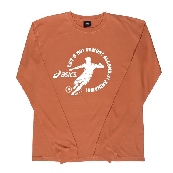 Soccer ACE Vintage Wash Long Sleeve Tee... from ASI 44900 NC Custom (CI/Lanco) / Lanco ACE USA