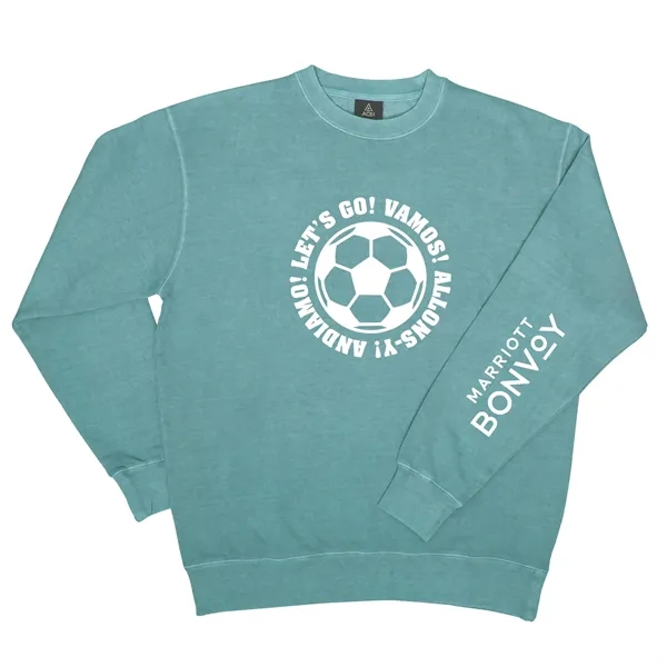 Soccer - ACE Vintage Wash Crew Fleece... from ASI 44900 NC Custom (CI/Lanco) / Lanco ACE USA