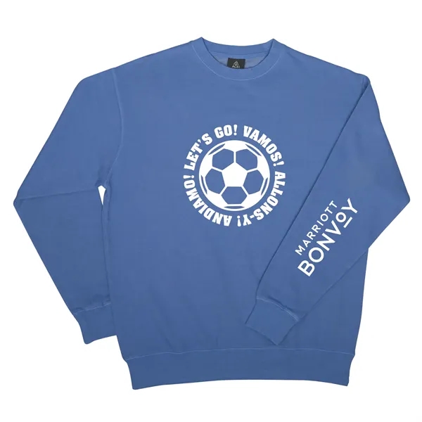 Soccer - ACE Vintage Wash Crew Fleece... from ASI 44900 NC Custom (CI/Lanco) / Lanco ACE USA
