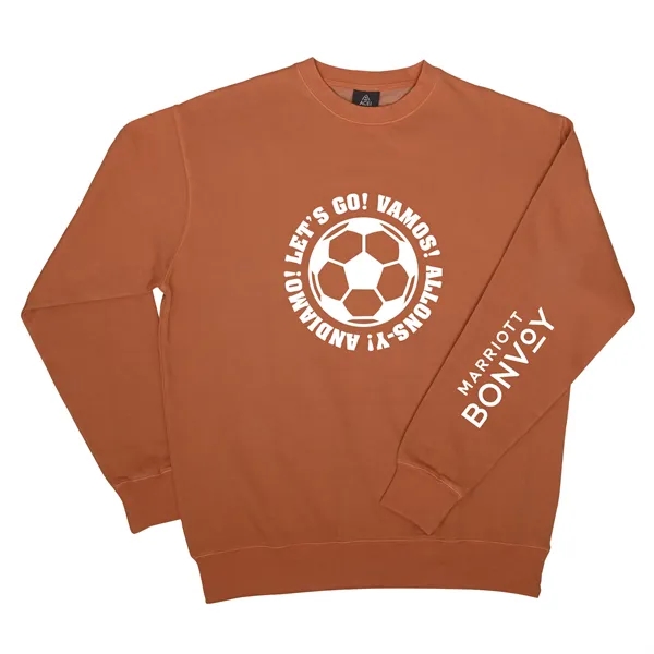 Soccer - ACE Vintage Wash Crew Fleece... from ASI 44900 NC Custom (CI/Lanco) / Lanco ACE USA