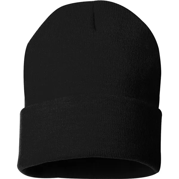 Sportsman - 12" Solid Knit Beanie... from ASI 30208 A P Specialties / AP Specialties