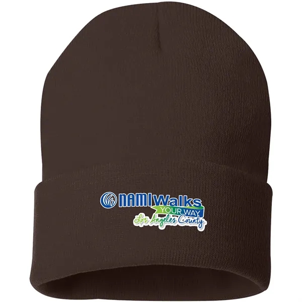 Sportsman - 12" Solid Knit Beanie... from ASI 30208 A P Specialties / AP Specialties