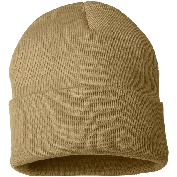 Sportsman - 12" Solid Knit Beanie... from ASI 30208 A P Specialties / AP Specialties