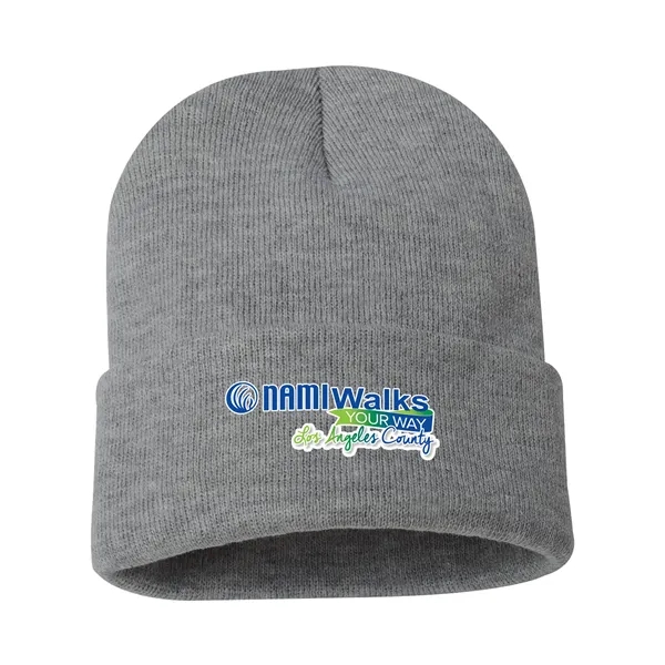 Sportsman - 12" Solid Knit Beanie... from ASI 30208 A P Specialties / AP Specialties
