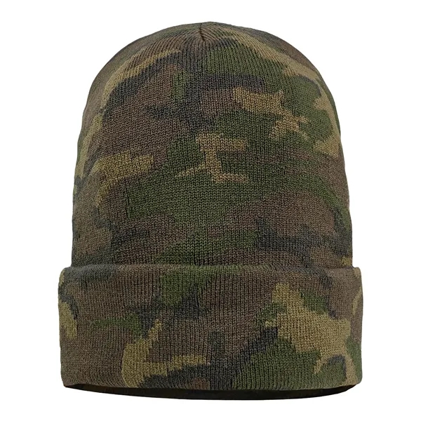 Sportsman - 12" Solid Knit Beanie... from ASI 30208 A P Specialties / AP Specialties