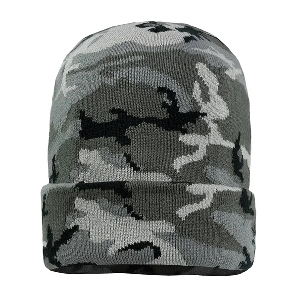 Sportsman - 12" Solid Knit Beanie... from ASI 30208 A P Specialties / AP Specialties