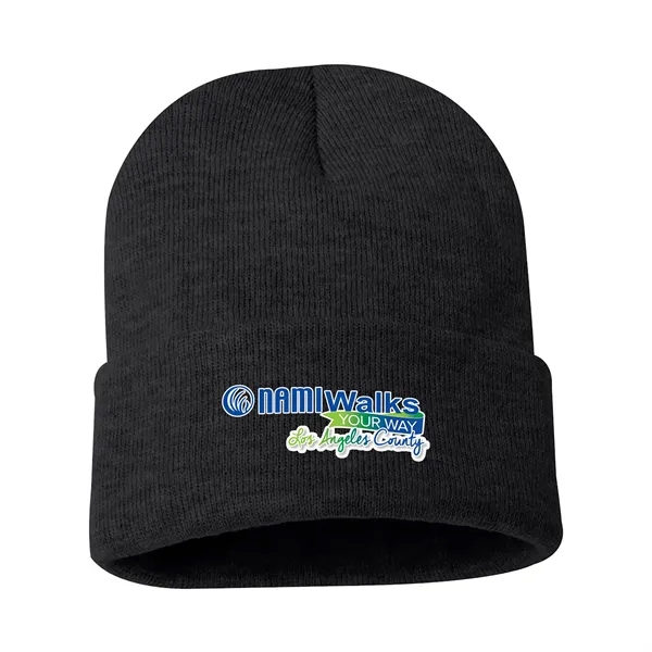 Sportsman - 12" Solid Knit Beanie... from ASI 30208 A P Specialties / AP Specialties