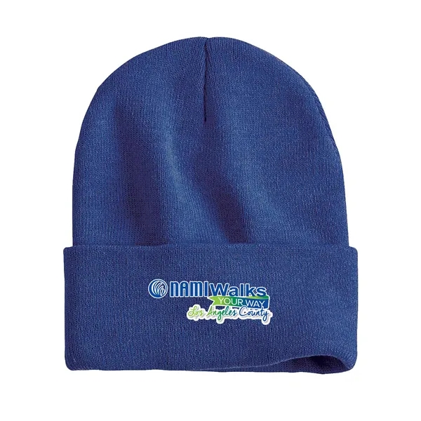 Sportsman - 12" Solid Knit Beanie... from ASI 30208 A P Specialties / AP Specialties