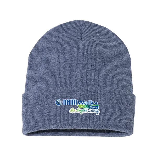 Sportsman - 12" Solid Knit Beanie... from ASI 30208 A P Specialties / AP Specialties