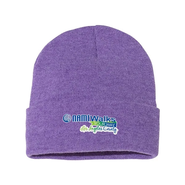 Sportsman - 12" Solid Knit Beanie... from ASI 30208 A P Specialties / AP Specialties
