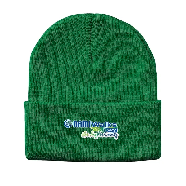 Sportsman - 12" Solid Knit Beanie... from ASI 30208 A P Specialties / AP Specialties