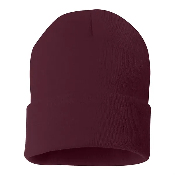 Sportsman - 12" Solid Knit Beanie... from ASI 30208 A P Specialties / AP Specialties