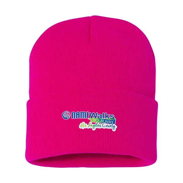 Sportsman - 12" Solid Knit Beanie... from ASI 30208 A P Specialties / AP Specialties