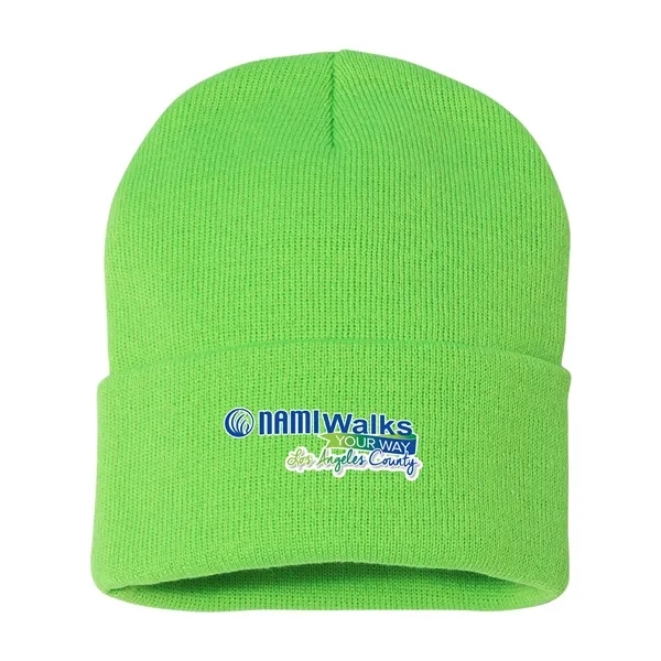 Sportsman - 12" Solid Knit Beanie... from ASI 30208 A P Specialties / AP Specialties
