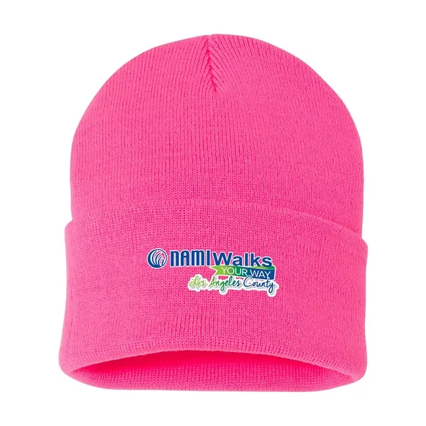 Sportsman - 12" Solid Knit Beanie... from ASI 30208 A P Specialties / AP Specialties