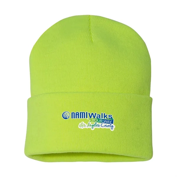 Sportsman - 12" Solid Knit Beanie... from ASI 30208 A P Specialties / AP Specialties