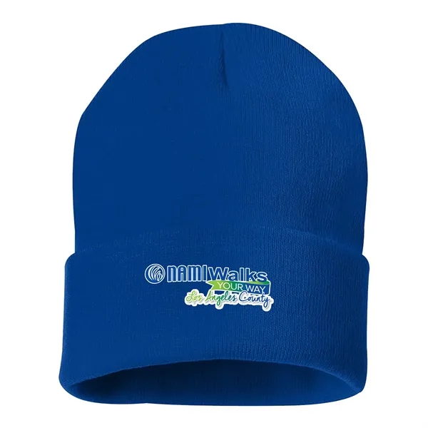 Sportsman - 12" Solid Knit Beanie... from ASI 30208 A P Specialties / AP Specialties
