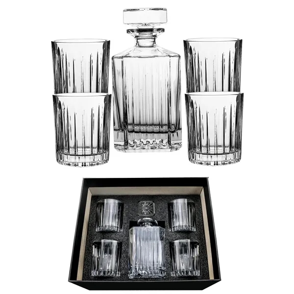 Straight Spirit Decanter Set, 5-piece Set... from ASI 55450 Franmara Inc
