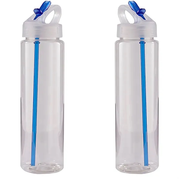 32 oz. plastic tumbler with lid and built-in straw.... from ASI 68507 The Magnet Group / Perfect Line