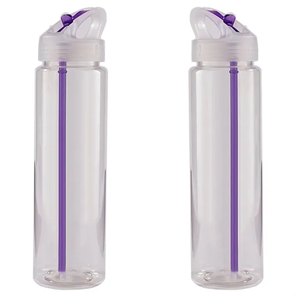 32 oz. plastic tumbler with lid and built-in straw.... from ASI 68507 The Magnet Group / Perfect Line