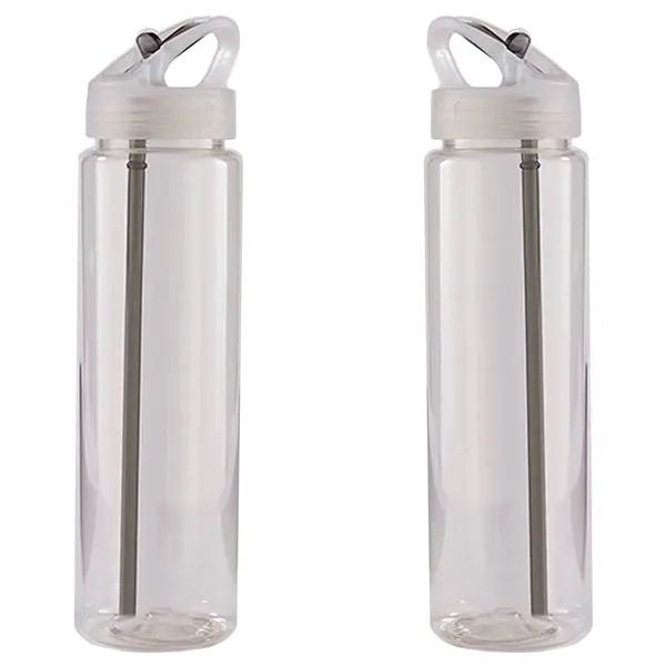 32 oz. plastic tumbler with lid and built-in straw.... from ASI 68507 The Magnet Group / Perfect Line