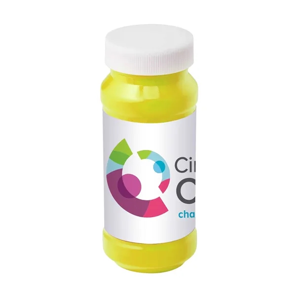4 ounce bottle of bubbles with digitally printed label.... from ASI 63549 Jornik Manufacturing Corp / Jornik