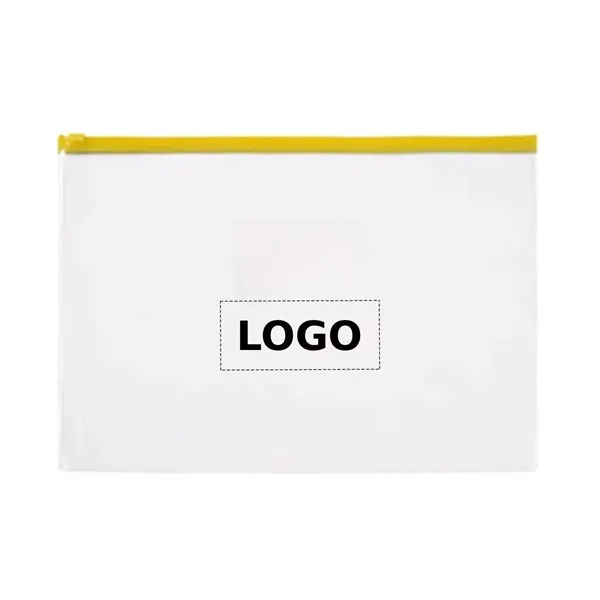 A3 PVC clear document bag with card pocket plus 1c1p color... from ASI 37218 Athena Promo (tm)