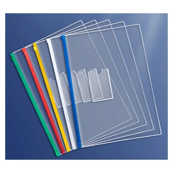 A3 PVC clear document bag with card pocket plus 1c1p color... from ASI 37218 Athena Promo (tm)