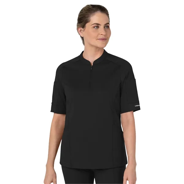 Wink - Renew - Women's Four-Pocket Half Sleeve Zip Scrub Top... from ASI 86018 Scrub Authority