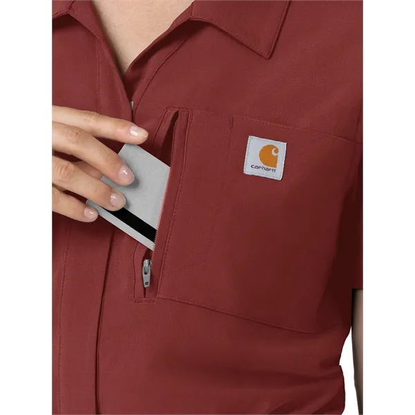 Carhartt Scrubs - Force Cross-Flex - Women's Nine-Pocket...... from ASI 86018 Scrub Authority